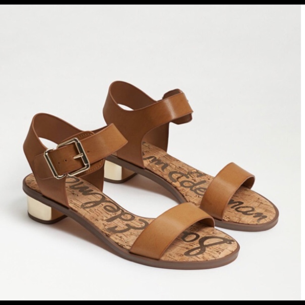 Sam Edelman Brown Leather Sandals